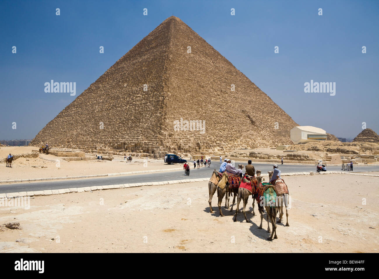Pyramide de Khéops, Le Caire, Egypte Banque D'Images