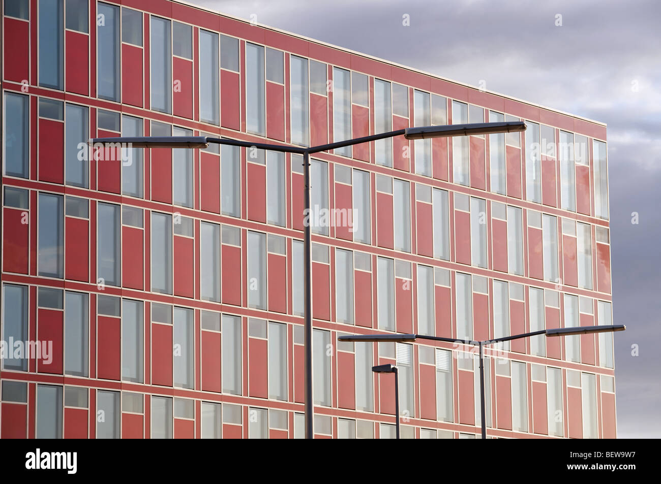 Capircorn haus, immeuble de bureaux à basse énergie, Düsseldorf, Rhénanie du Nord-Westphalie, Allemagne. Banque D'Images