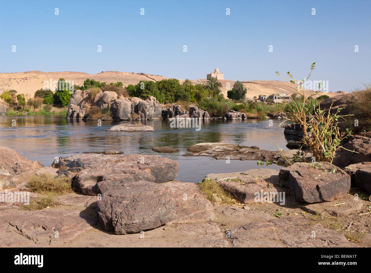 La cataracte du Nil, Assouan, Egypte Banque D'Images