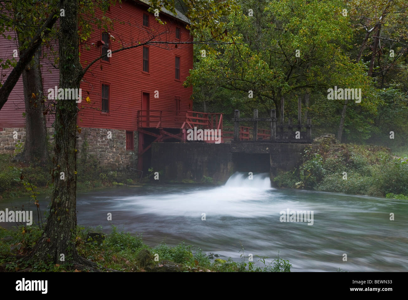 Alley Spring Mill, Ozark National Scenic Riverways, Missouri Banque D'Images