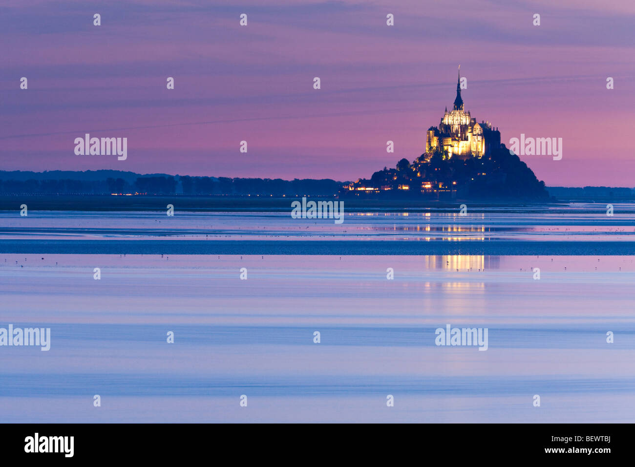 France baie du mont saint michel Banque de photographies et d’images à ...