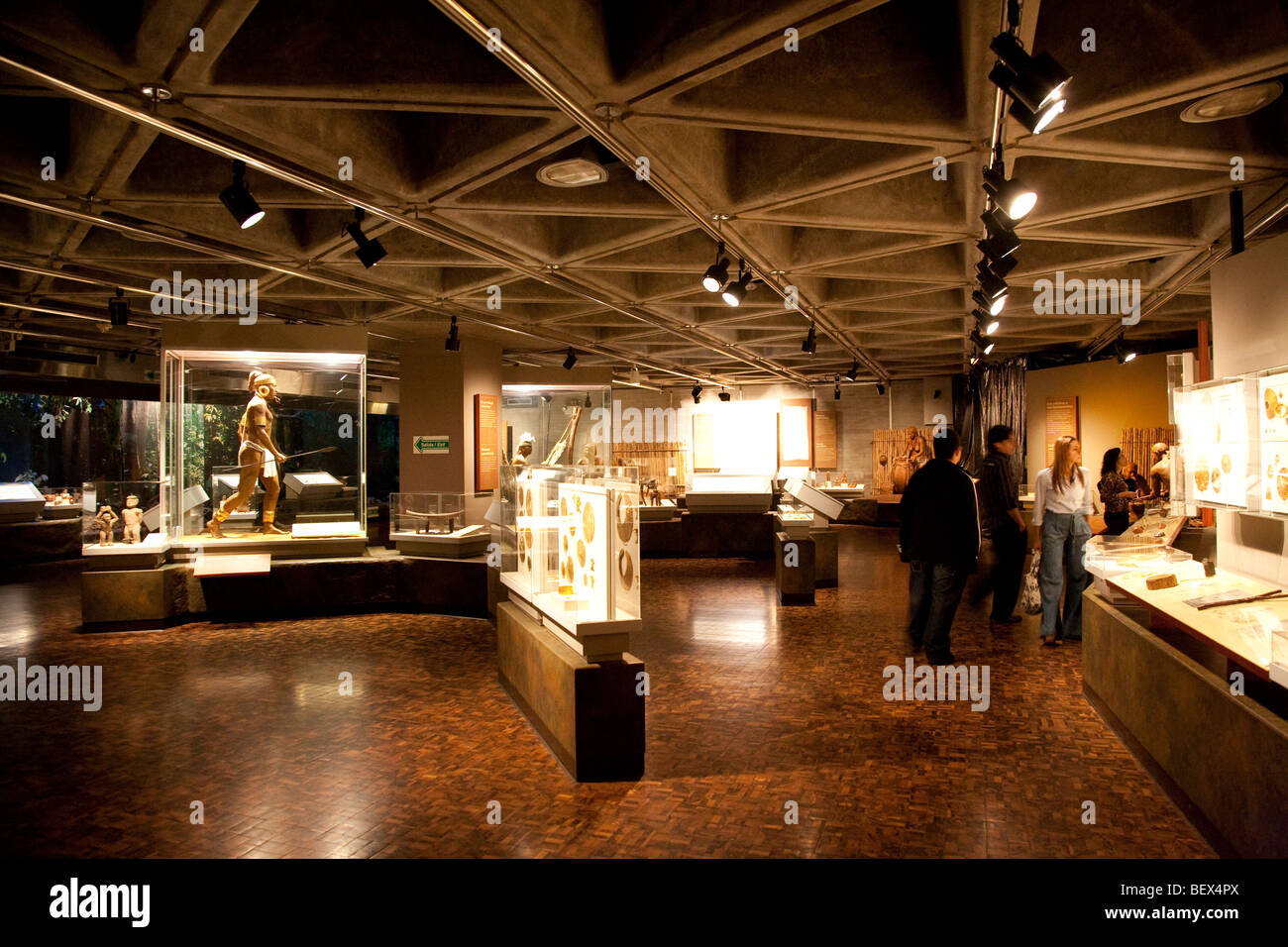 Museo del Oro, Precolumbino Musée de l'or précolombien, San Jose, Costa Rica Banque D'Images