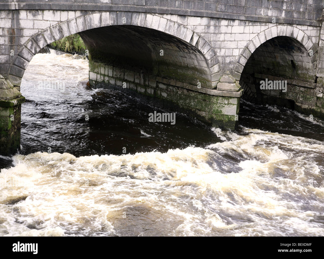 Pont sur Lee Cork Irlande Banque D'Images