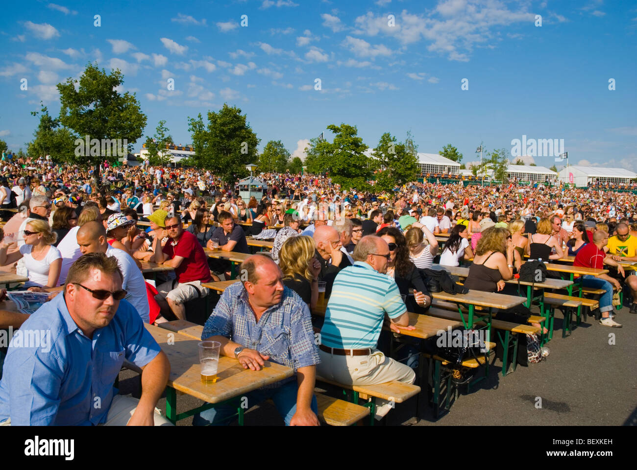 Festival de Jazz de Pori Pori Finlande Europe 2009 Banque D'Images