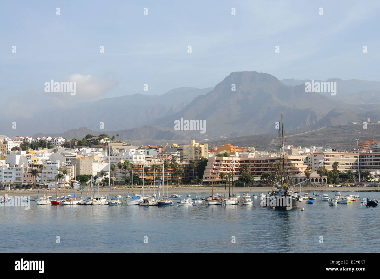 Los Cristianos, île des Canaries Tenerife, Espagne Banque D'Images