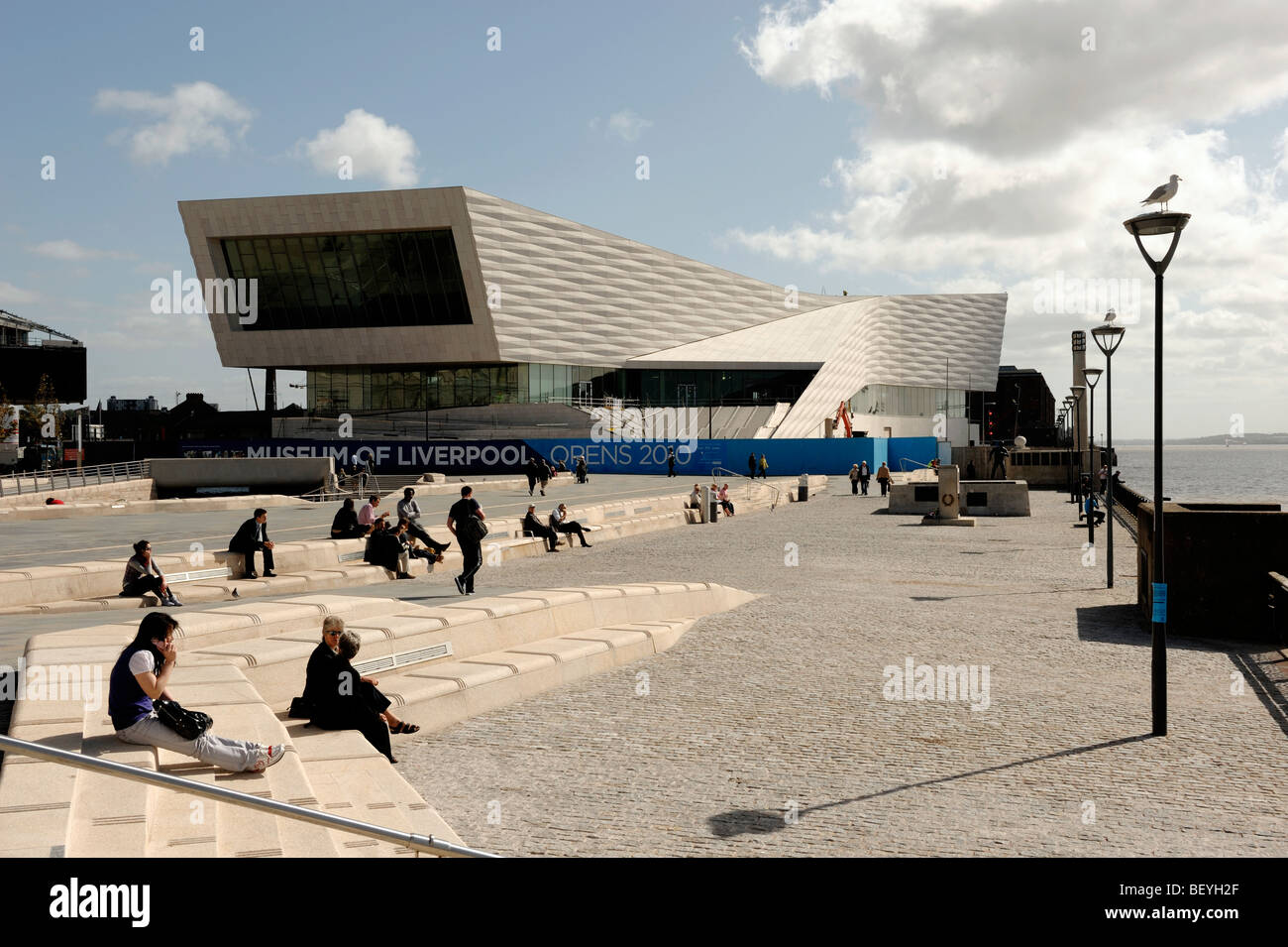 Musée de Liverpool Liverpool Pier Head Banque D'Images