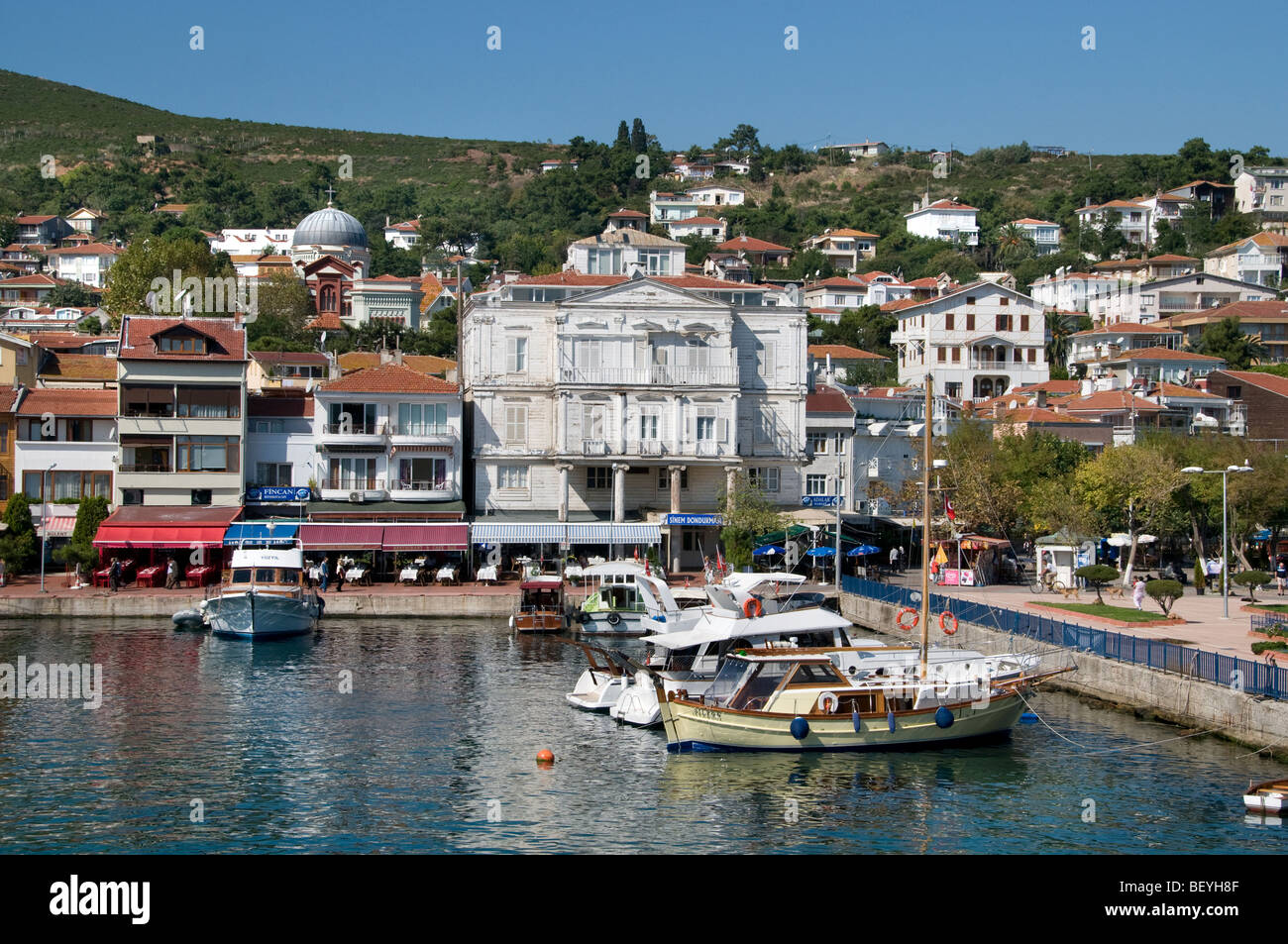 Istanbul Turquie Îles Princes Burgaz Heybeliada Büyükada et. Banque D'Images