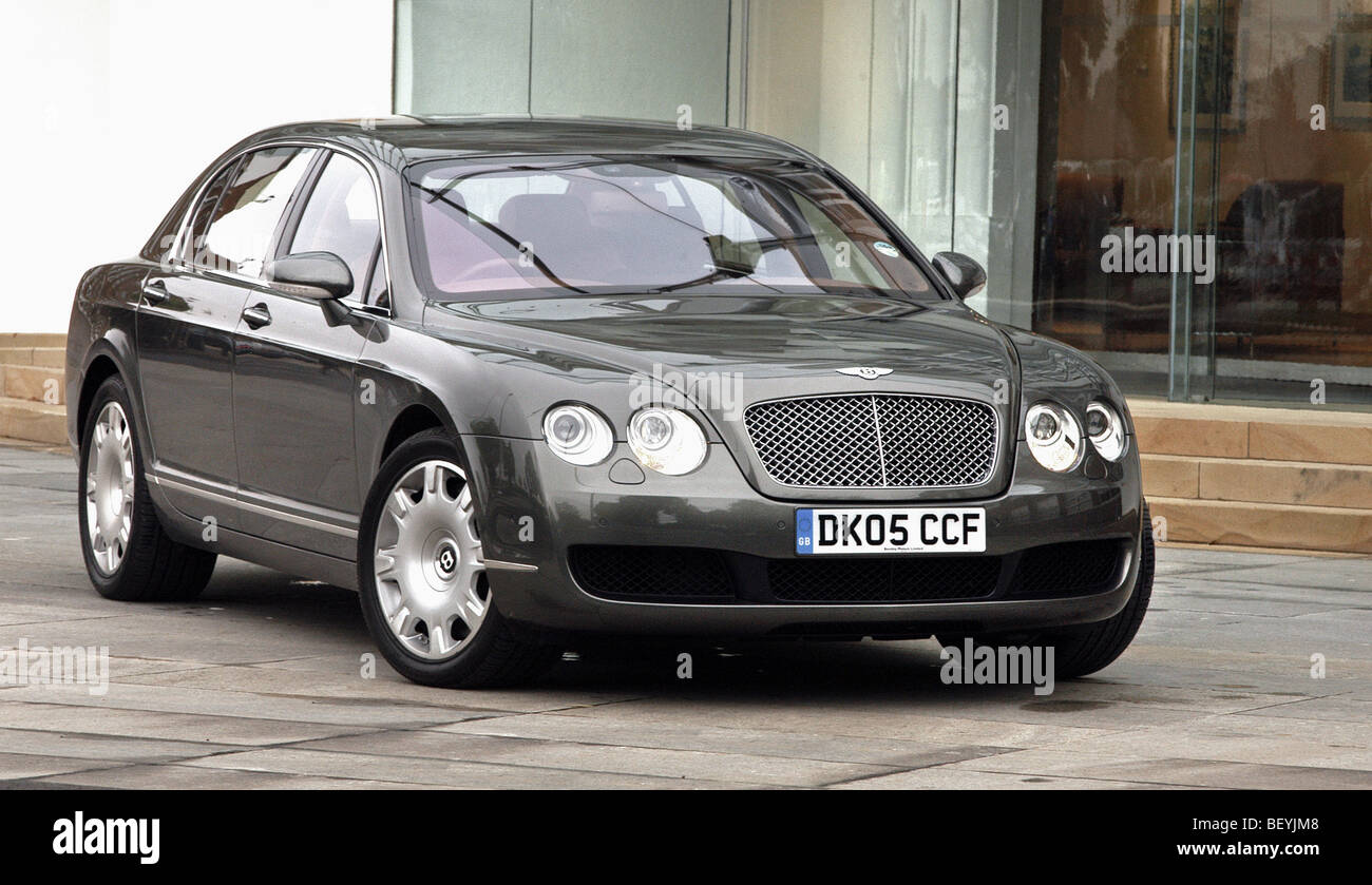 Bentley Continental Flying Spur motor car Banque D'Images