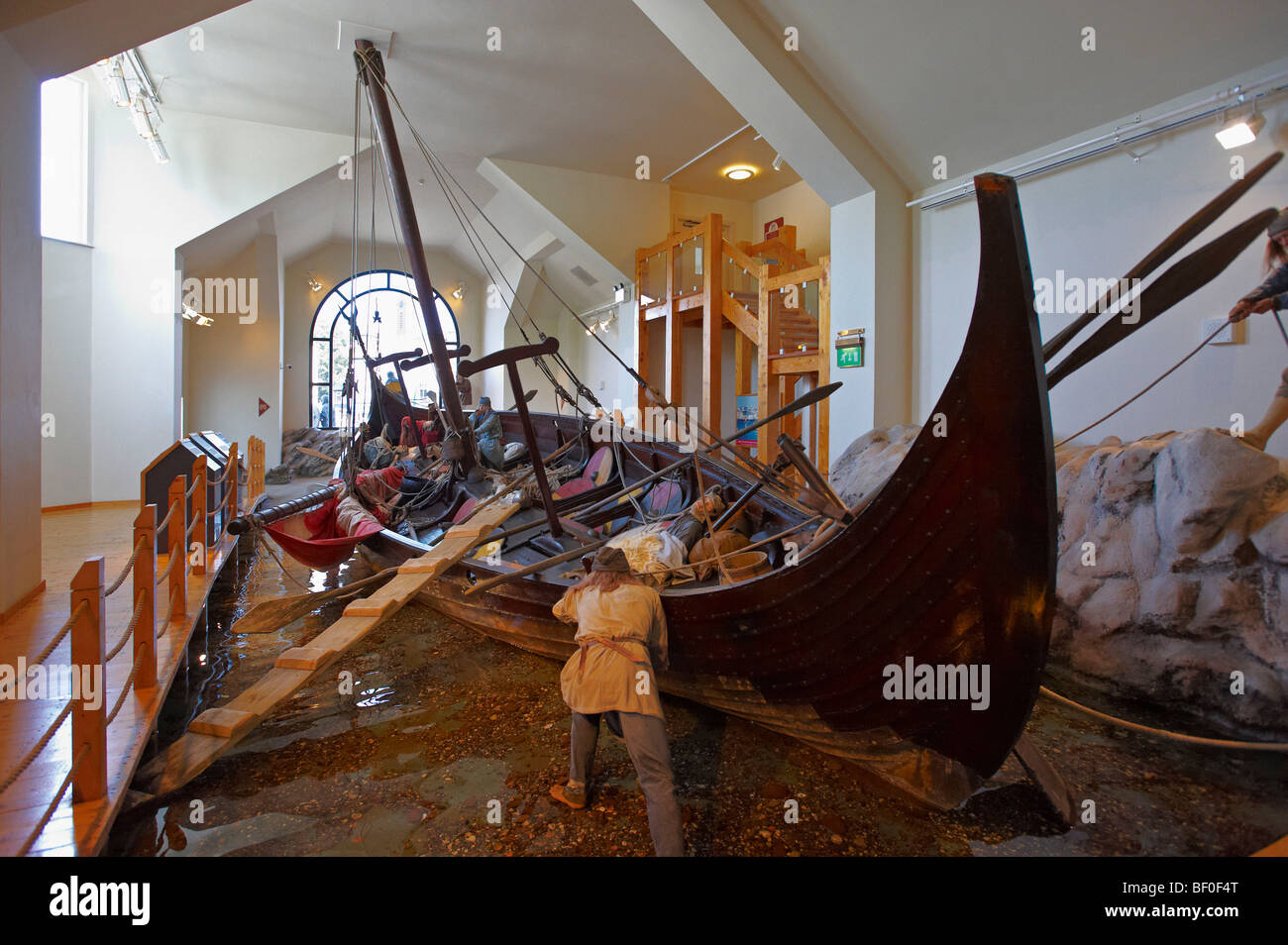 Maison de Manannan Peel à l'île de Man Banque D'Images