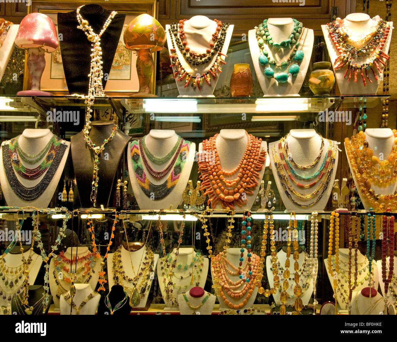 Grand Bazar Kapali Carsi Kapalıcarsı Istanbul Turquie Banque D'Images