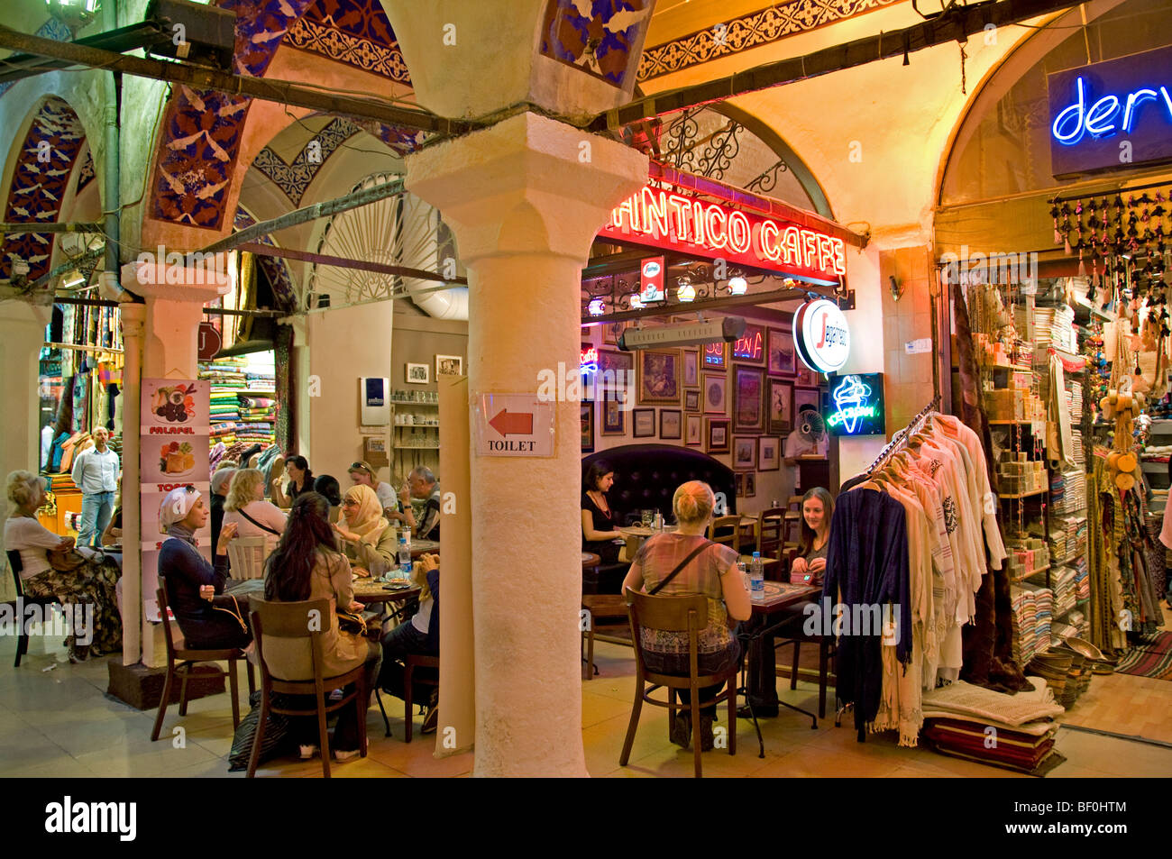 Grand Bazar Kapali Carsi Kapalıcarsı Istanbul Turquie Banque D'Images