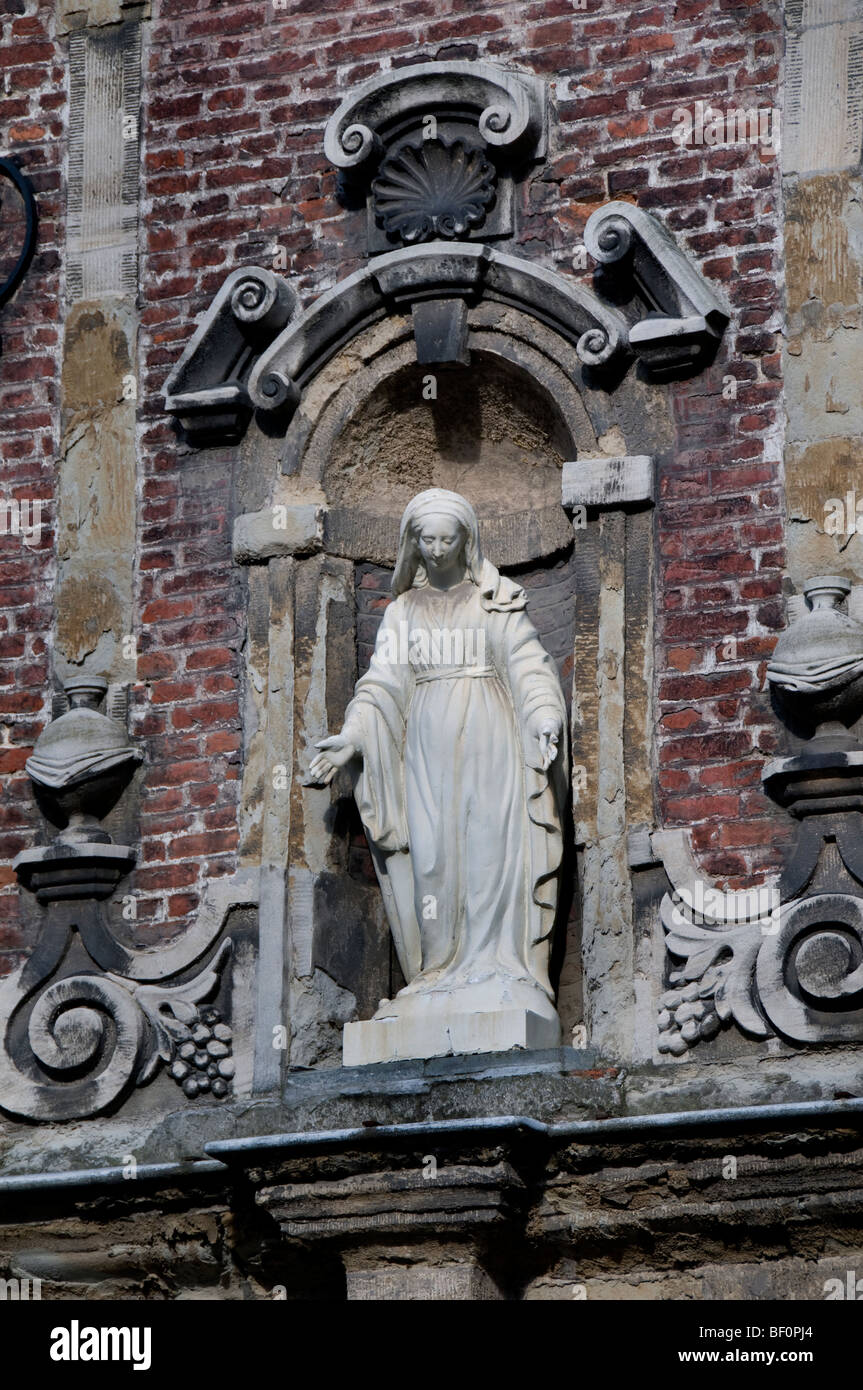 Kortrijk Begynhof cour béguine St.Elisabeth Belgique Flandre Orientale Ville historique Banque D'Images