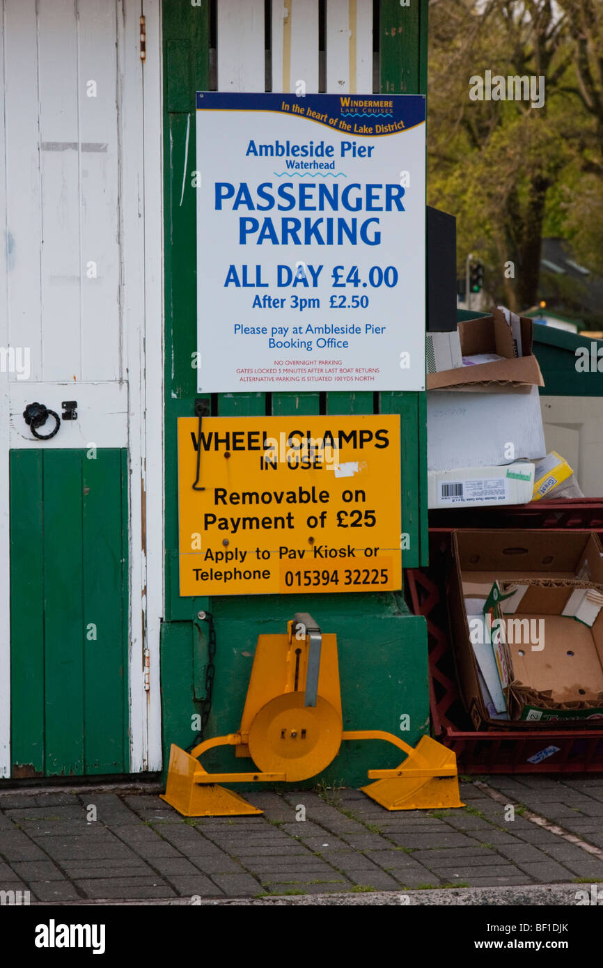 Serrage de roue, le Lake District Banque D'Images