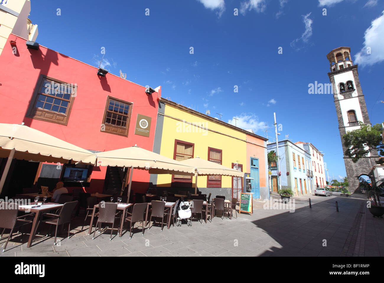 Ville de Santa Cruz de Tenerife, Tenerife, Canaries, Espagne, île Banque D'Images