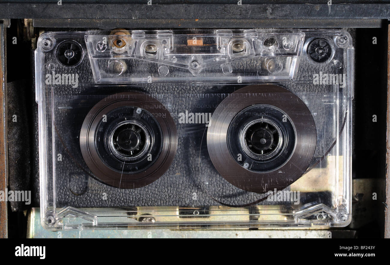 Musique Vintage dans un lecteur de bande Photo Stock - Alamy