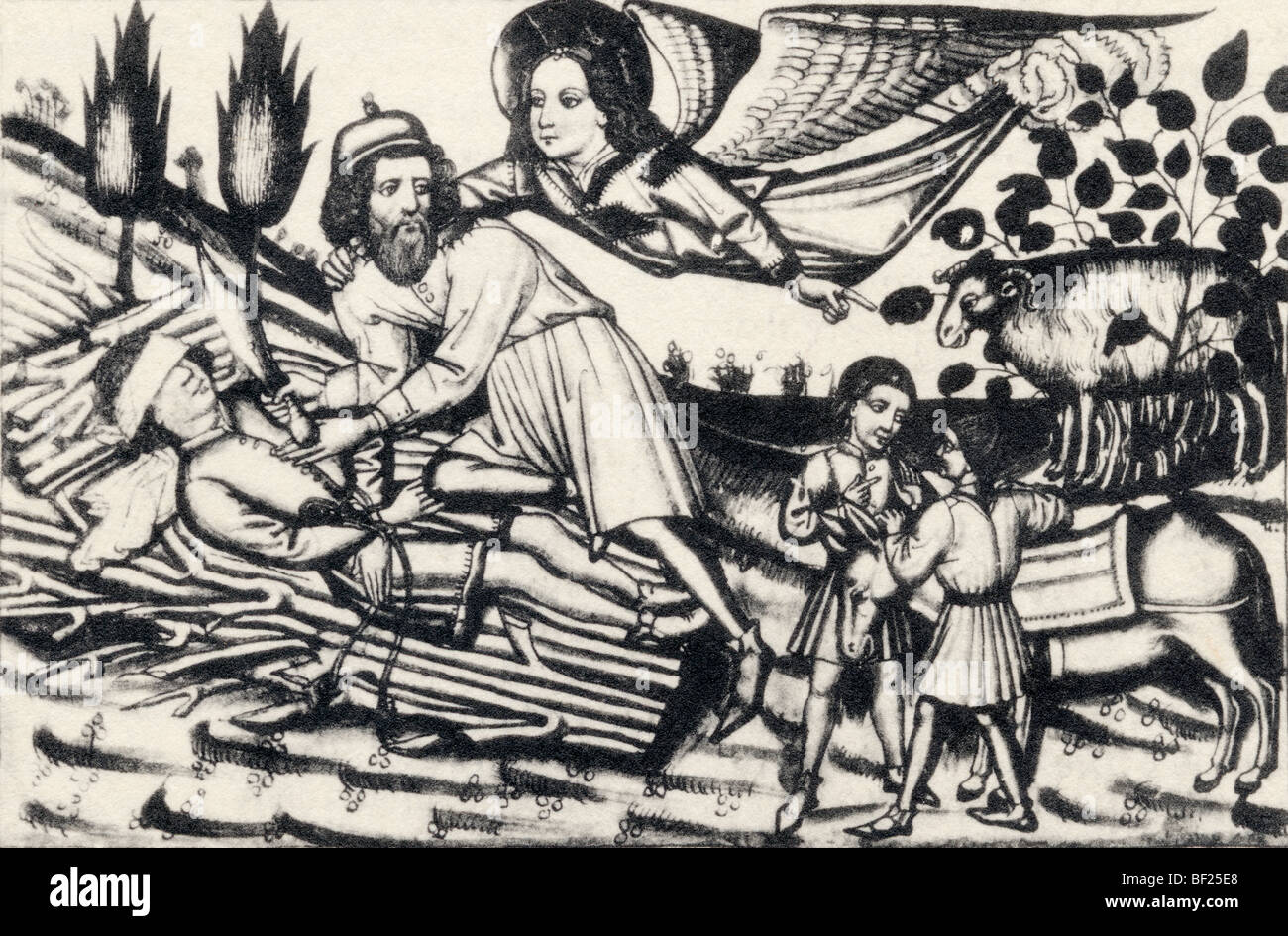 Abraham Isaac Sacrifice Banque d
