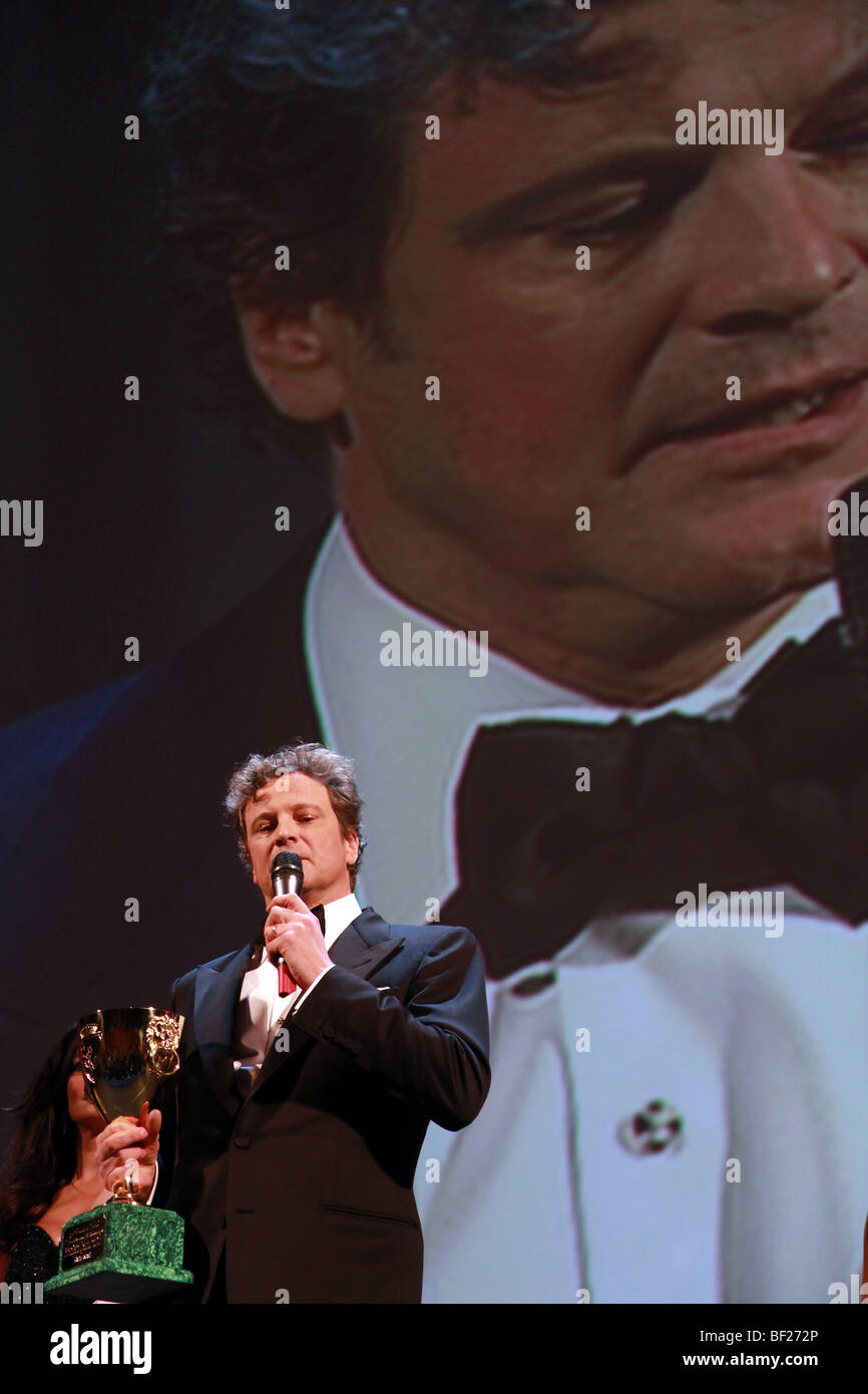 COLIN FIRTH.GALA 66E FESTIVAL DU FILM DE VENISE Venise ITALIE 12 Septembre 2009 Banque D'Images