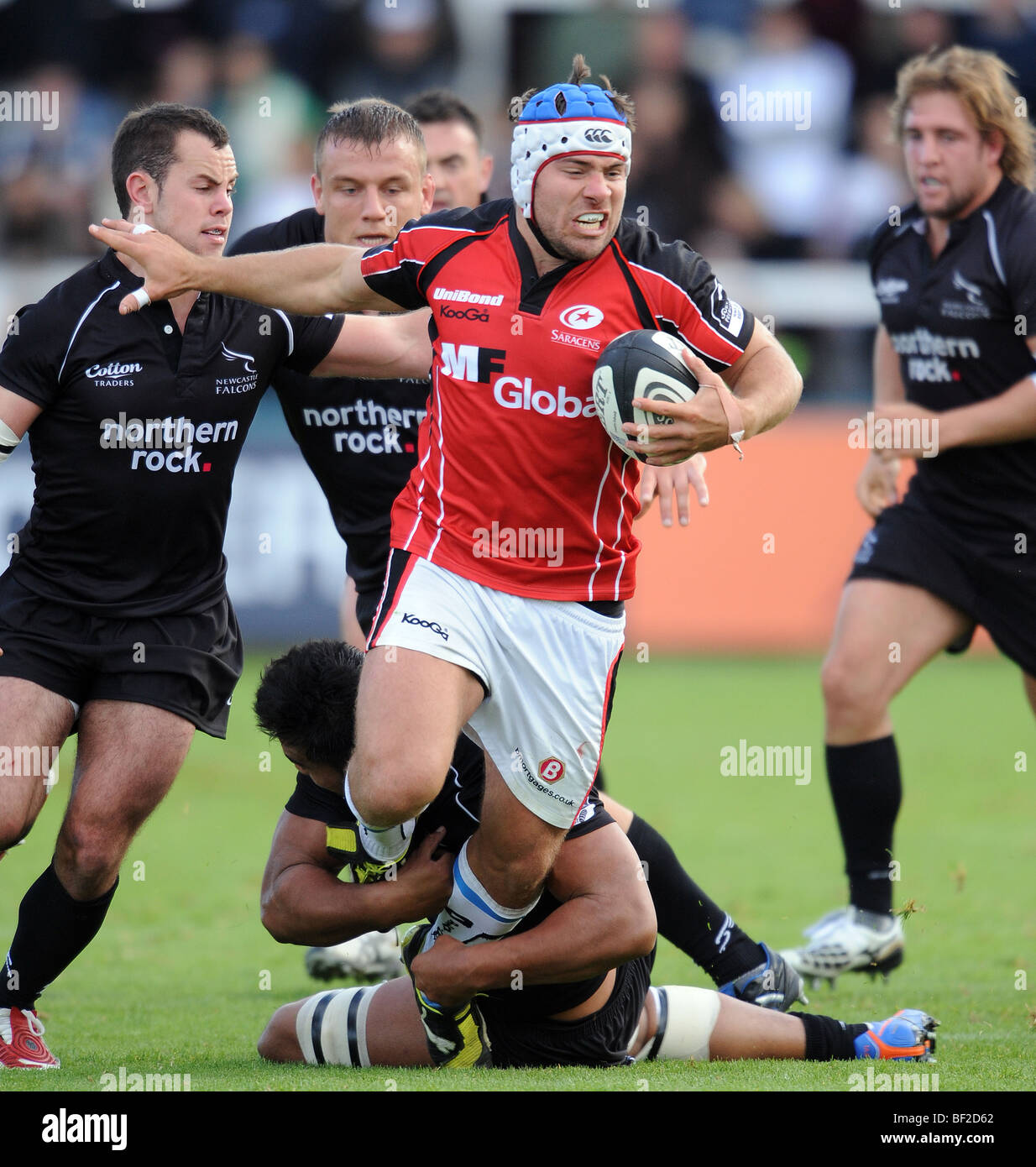 CARLOS NIETO SARRASINS KINGSTON PARK NEWCASTLE ANGLETERRE 04 Octobre 2009 Banque D'Images