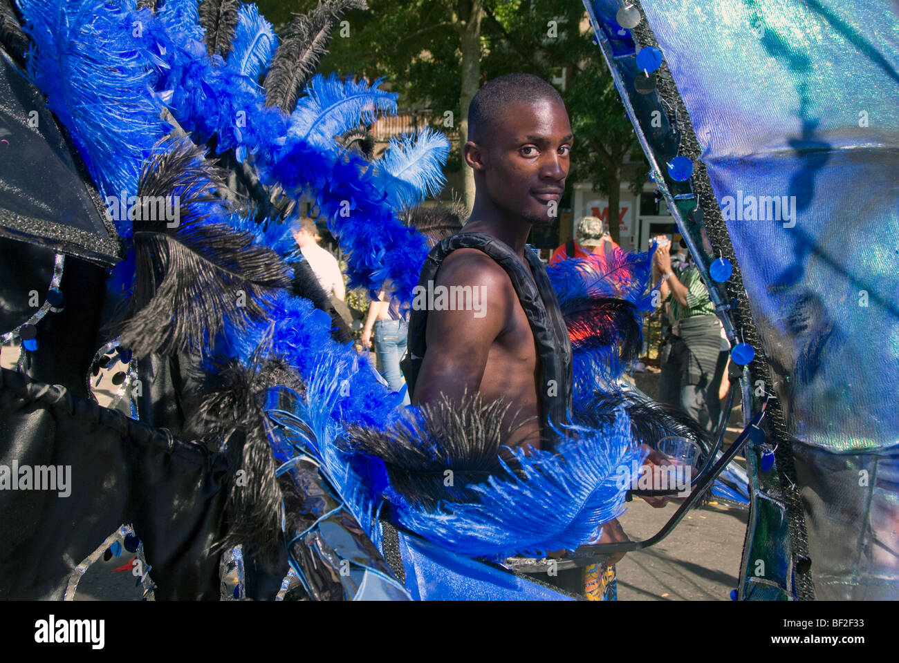 Le carnaval de Notting Hill à Londres Banque D'Images