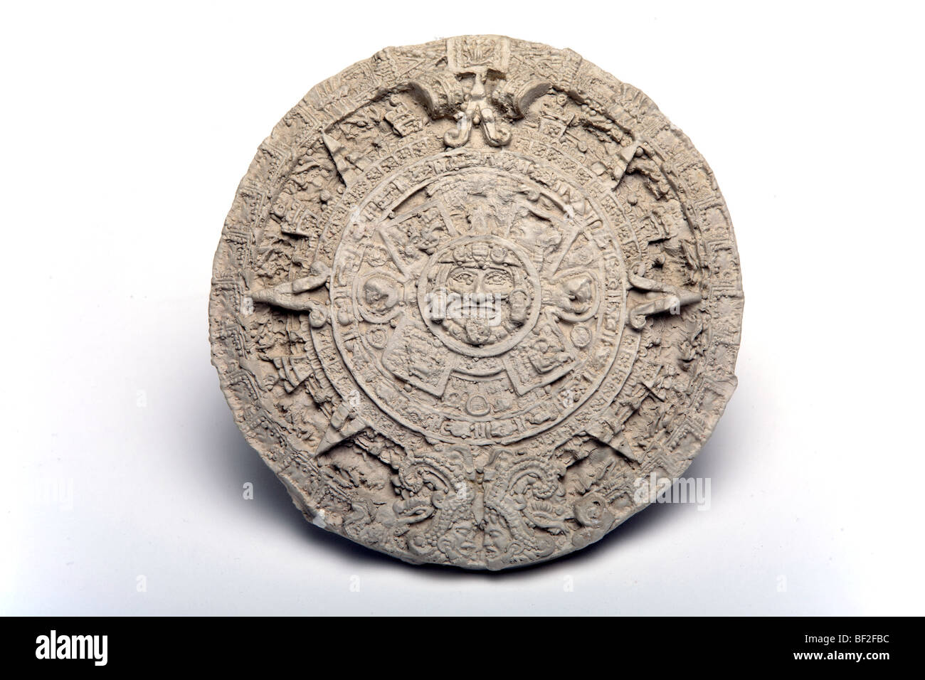 Calendrier aztèque Banque D'Images