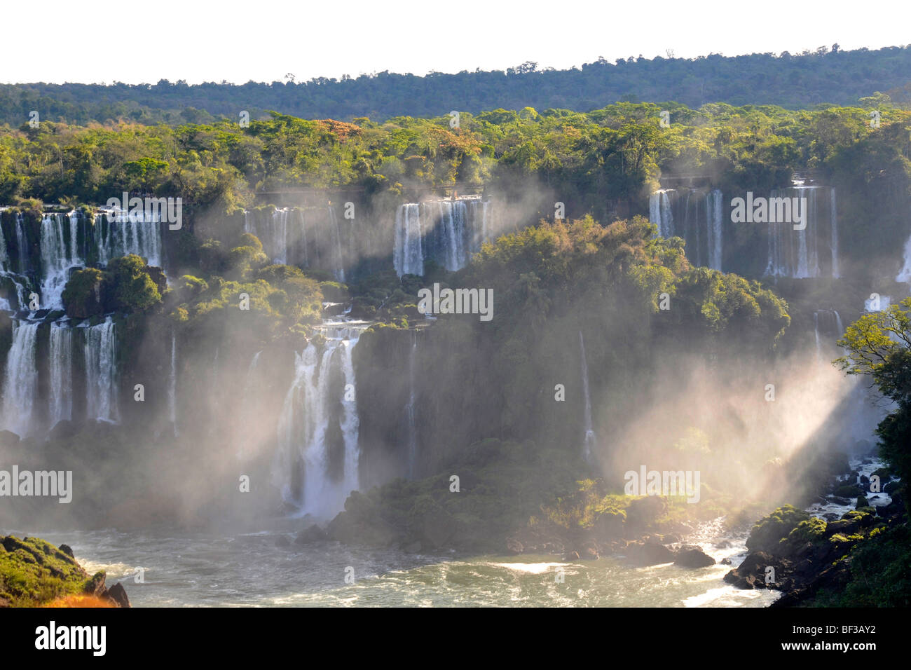 Chutes d'Iguaçu, Foz Do Iguacu, Parana, Brésil Banque D'Images