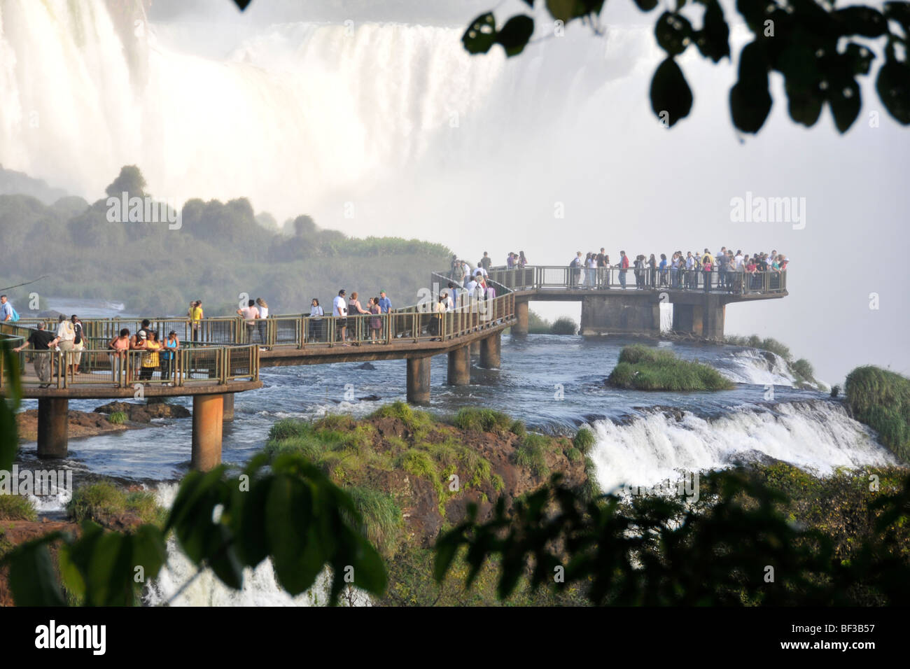 Chutes d'Iguaçu, Foz Do Iguacu, Parana, Brésil Banque D'Images