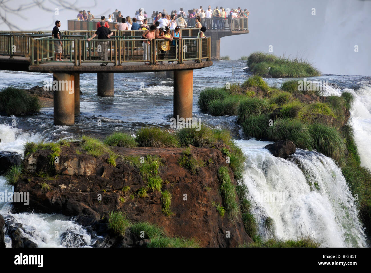 Chutes d'Iguaçu, Foz Do Iguacu, Parana, Brésil Banque D'Images