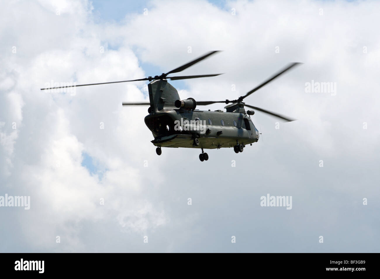 Le Chinook est un support polyvalent et très capable que d'hélicoptère peut être utilisé dans de nombreux environnements différents. Banque D'Images