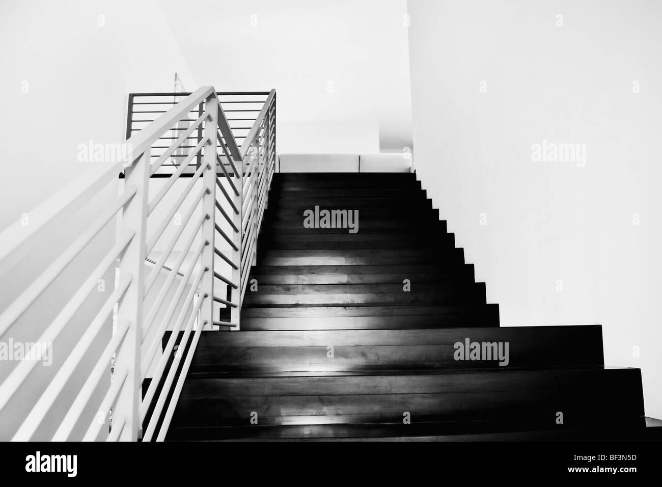 Escalier d'une maison Banque D'Images