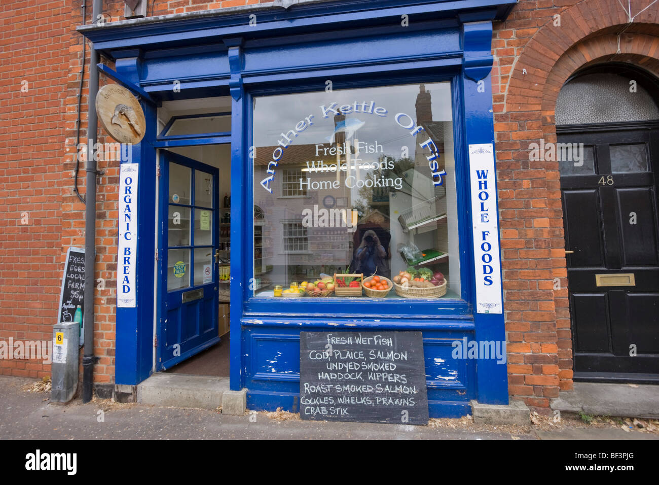 Poissonnier dans Loddon, Norfolk Banque D'Images