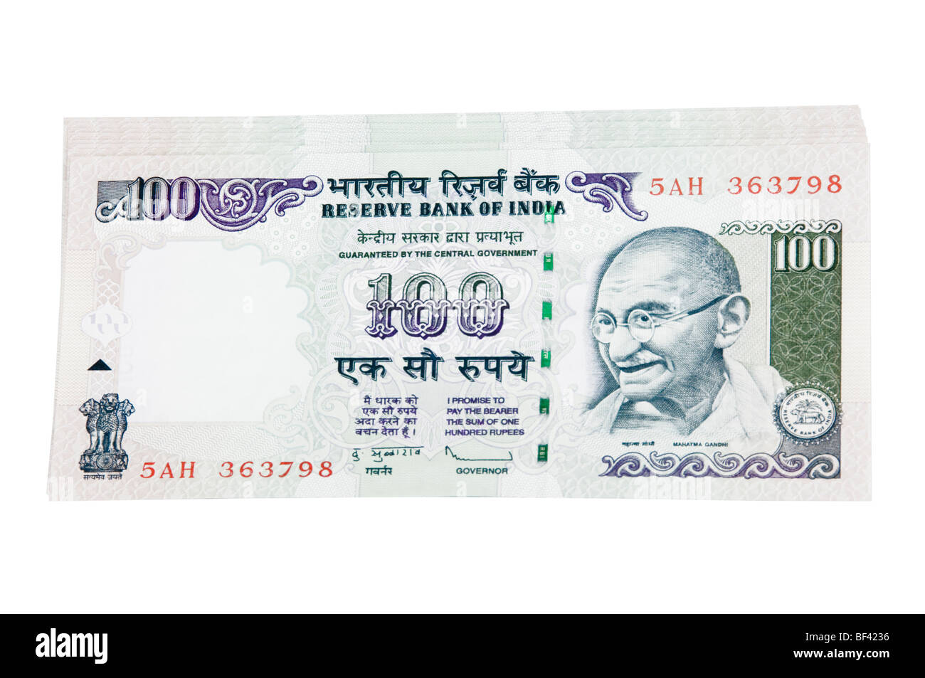 Monnaie indienne, 100 RS et RS 1000 Banque D'Images
