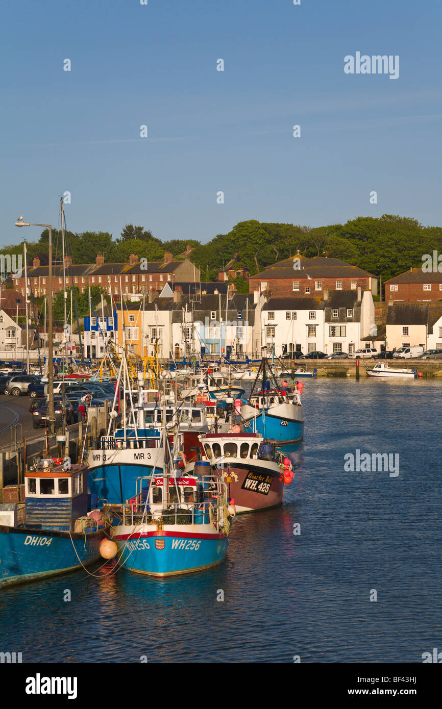 Port de Weymouth Dorset Angleterre Banque D'Images