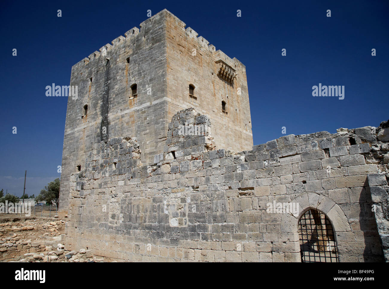 Château de colosse république de Chypre Banque D'Images