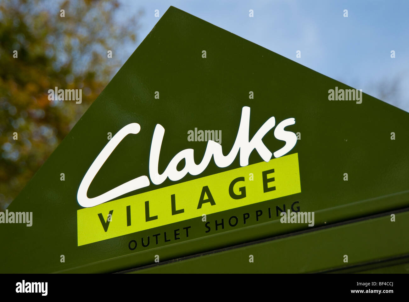 Clarks Village outlet shopping center, Rue, Somerset, Angleterre. Banque D'Images