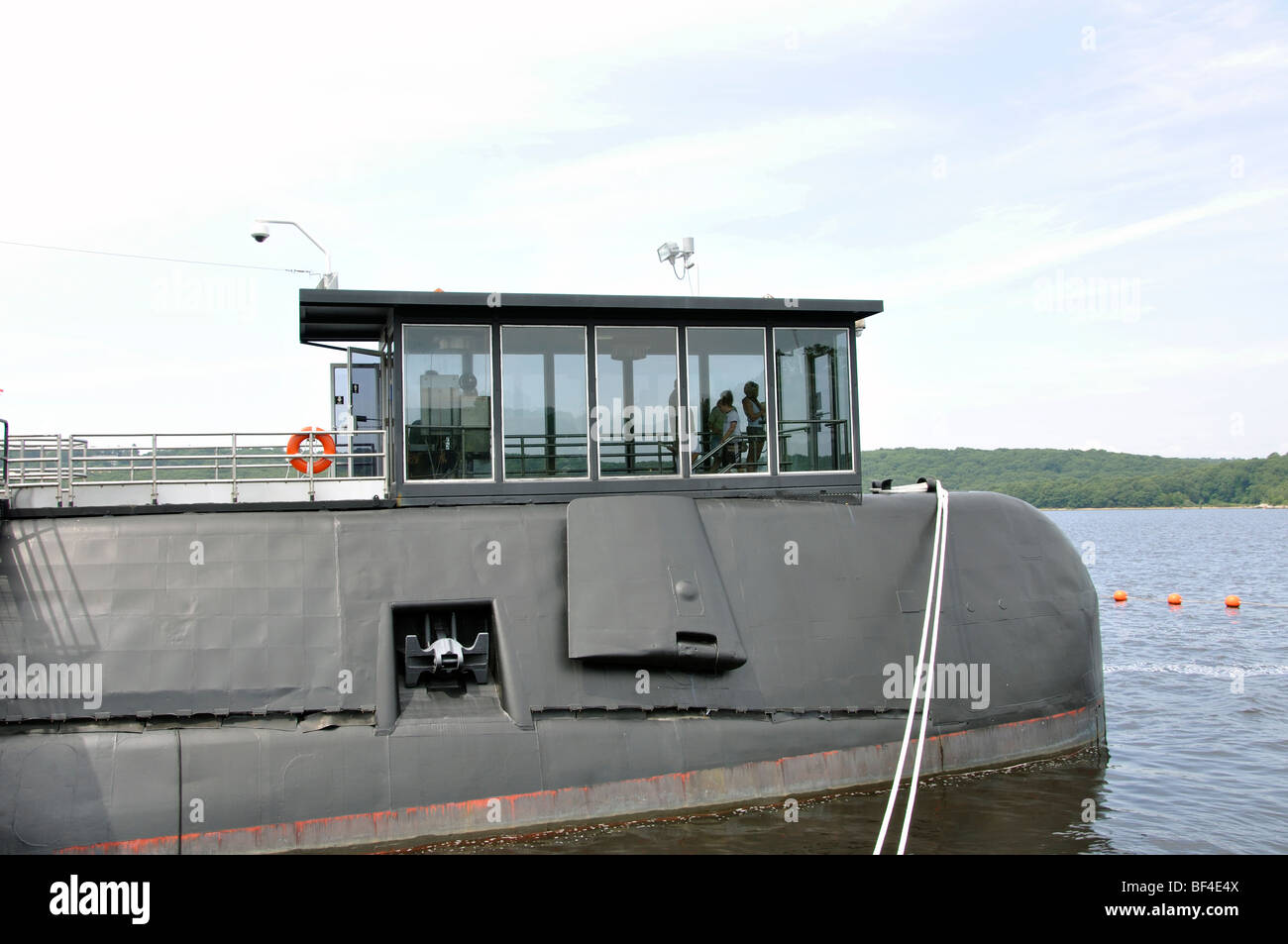 USS Nautilus - le 1er sous-marin nucléaire américain au Musée de la force sous-marine, Groton, Connecticut, USA Banque D'Images