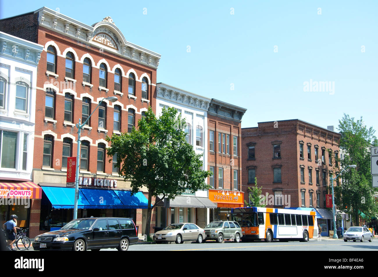 Ville de Northampton, Massachusetts Banque D'Images