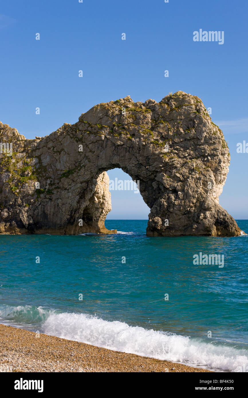 'Durdle Lulworth Cove 'porte'' Côte Jurassique Dorset Angleterre Banque D'Images