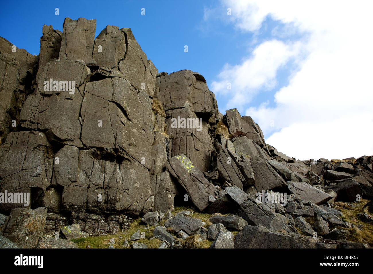 Rhinog montagnes dans le Nord du Pays de Galles Banque D'Images