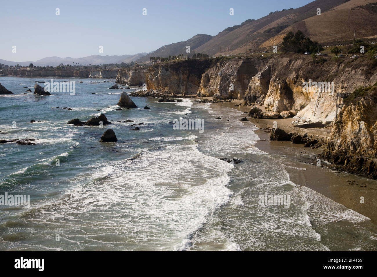 Côte Rocheuse, Pismo Beach en Californie, USA Banque D'Images