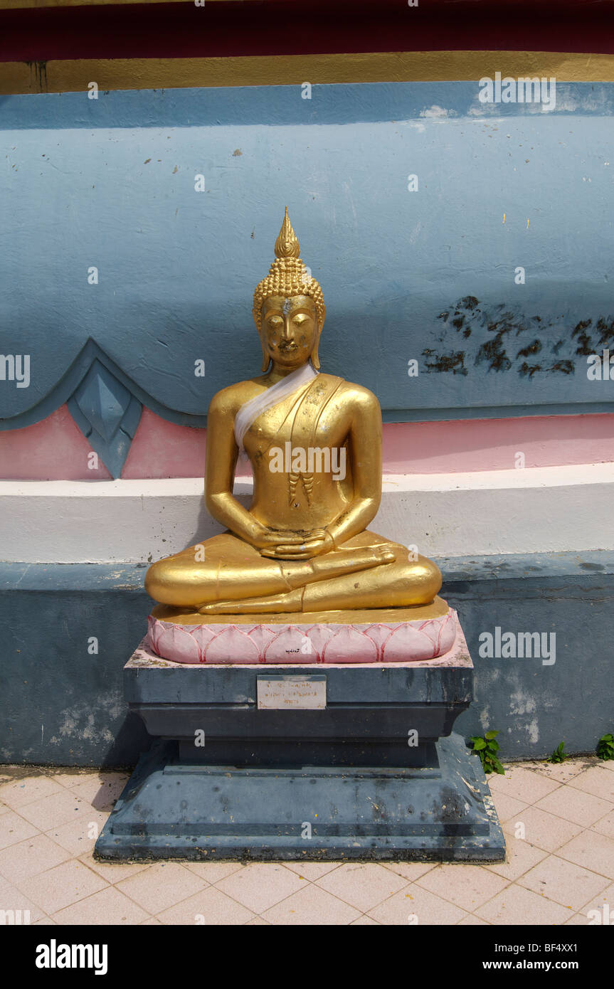 Wat Phra Yai (Big Buddha), Ko Samui, Thaïlande Banque D'Images