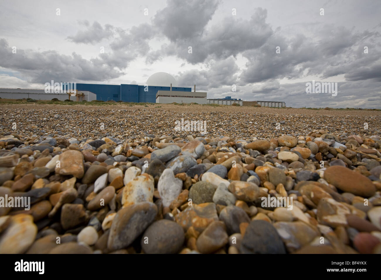 La centrale nucléaire de Sizewell dans Suffolk Banque D'Images