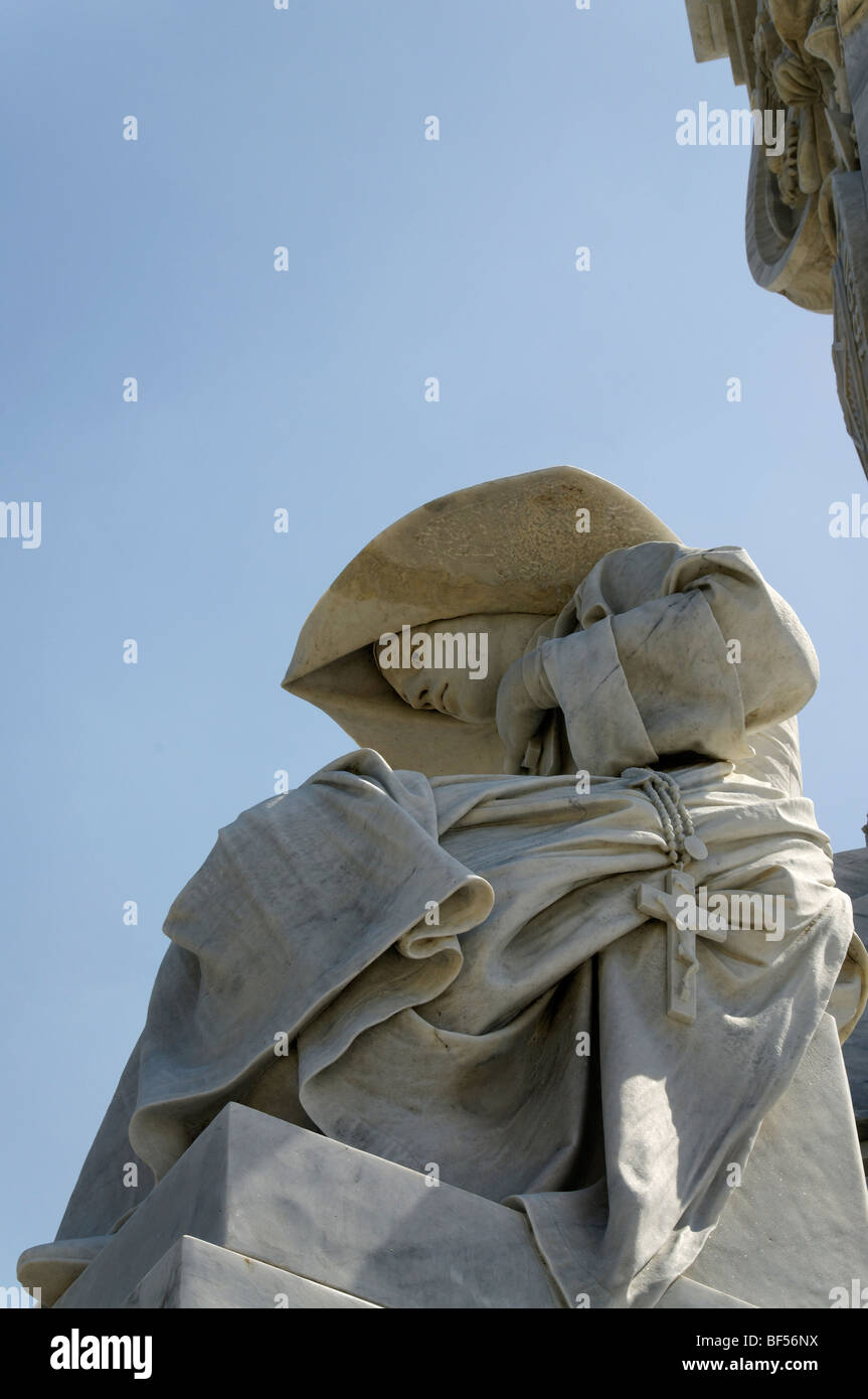 Monumento a los Bomberos , Le Monument aux pompiers de la Nécropole , La Havane , Cuba Banque D'Images