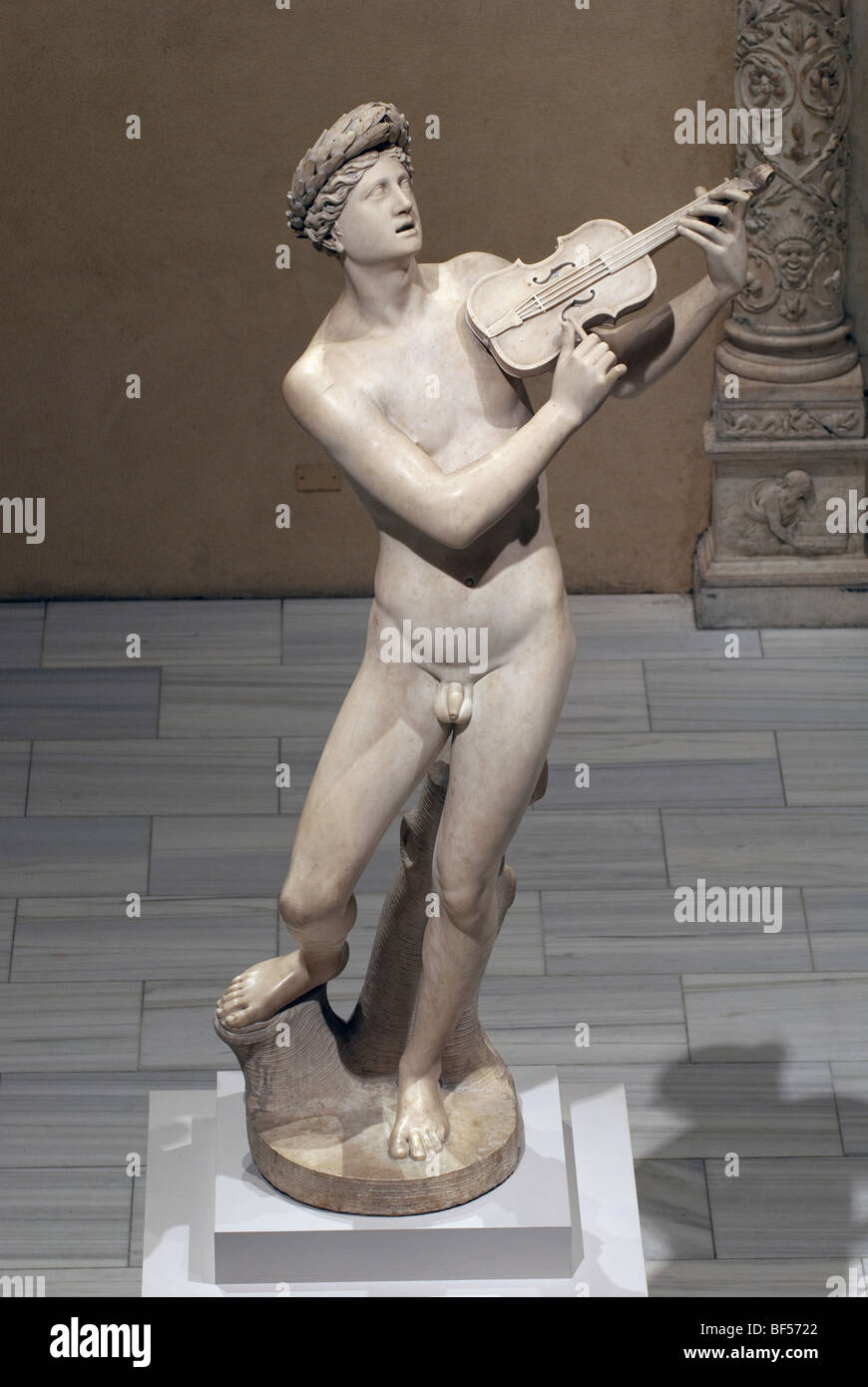 Orpheus, marbre, Cristoforo Stati, fin 16ème-début du 17e siècle, Metropolitan Museum of Art, New York City Banque D'Images