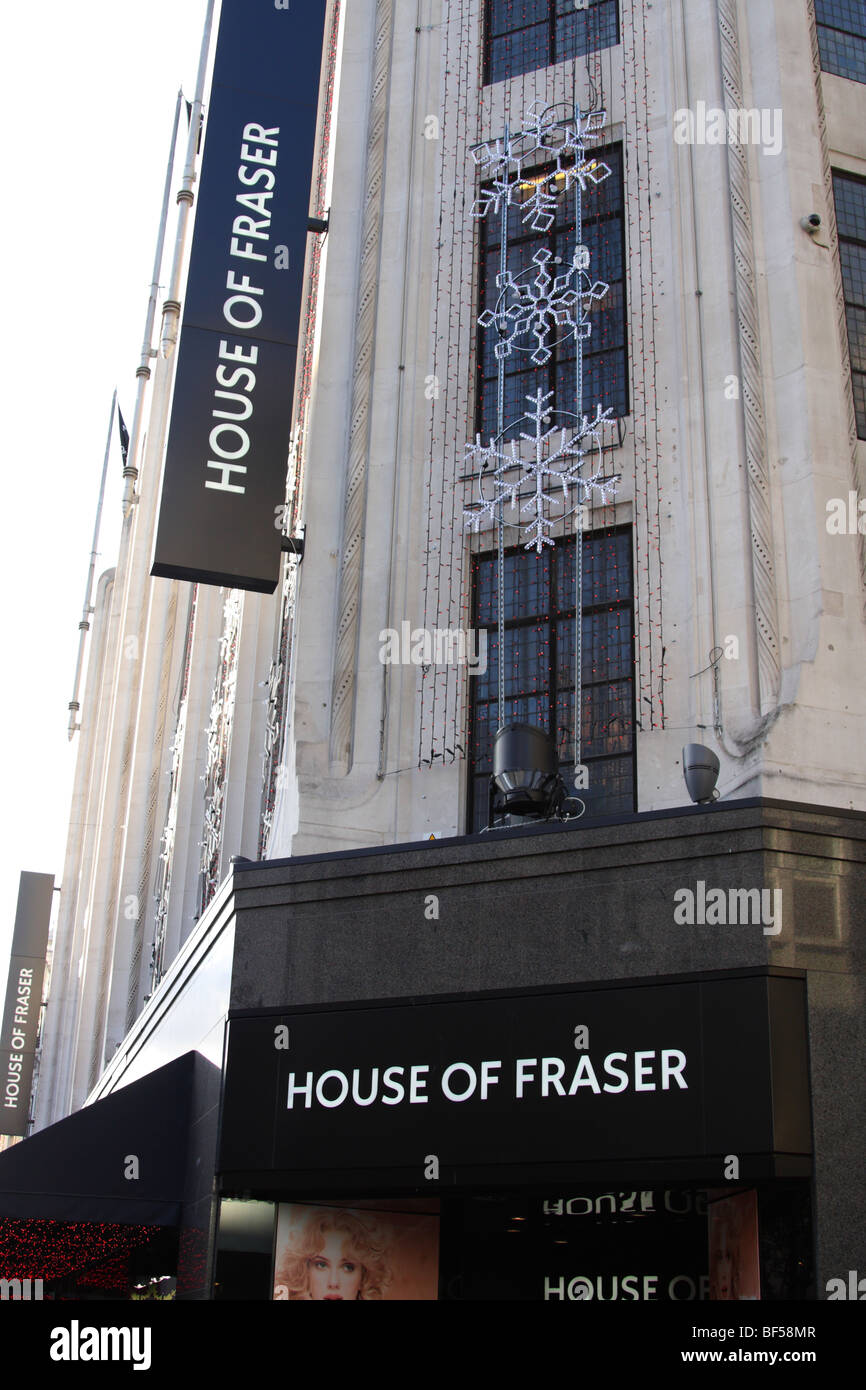 House of Fraser department store, Oxford Street, Londres, Angleterre, Royaume-Uni Banque D'Images