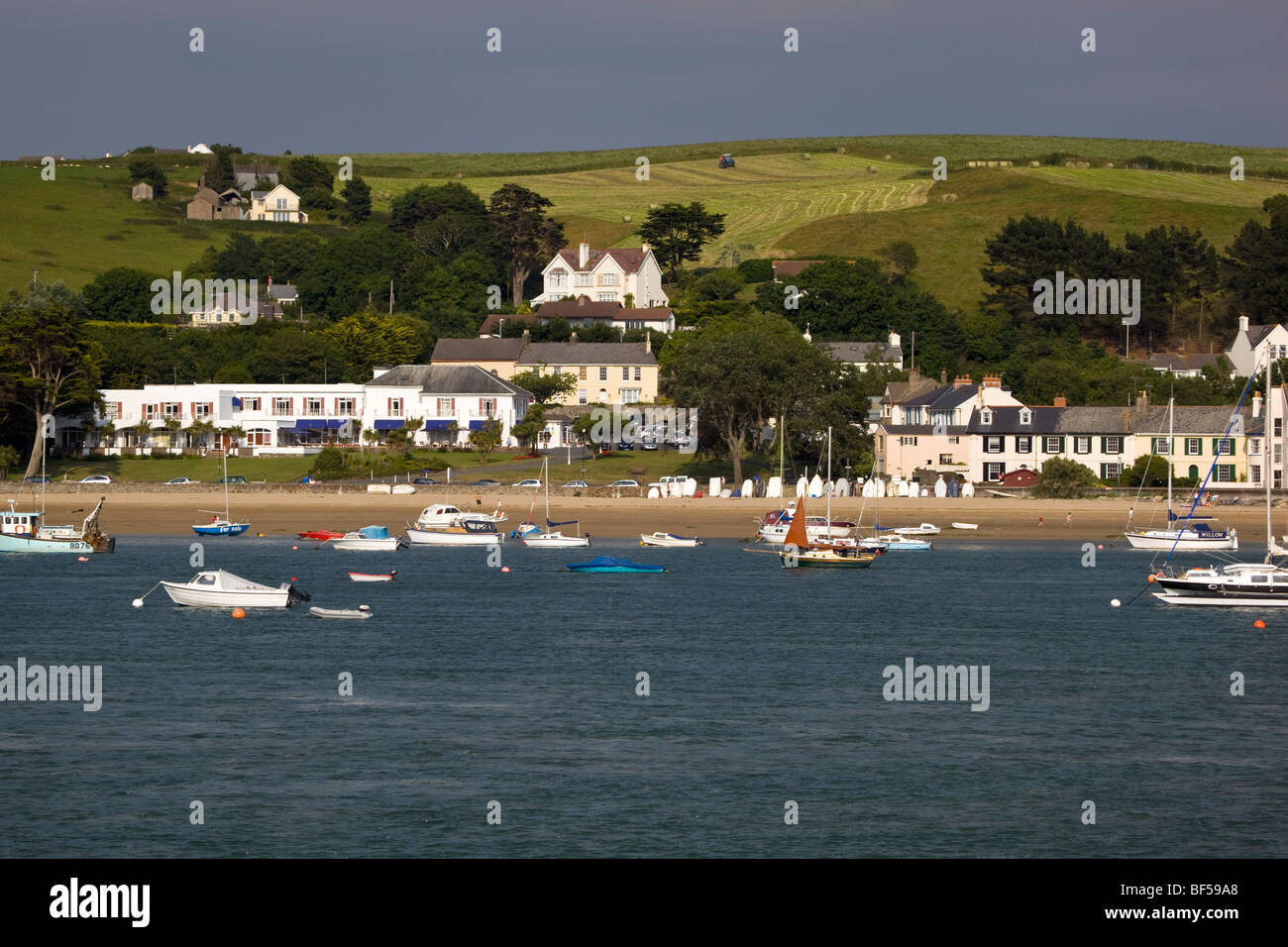 Instow vu de Appledore rivière Torridge dans le Nord du Devon England UK Banque D'Images