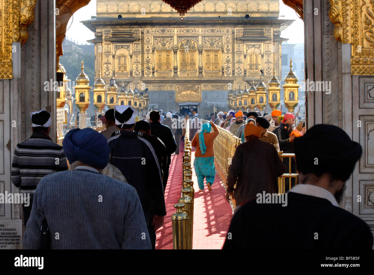 Golden Temple, Amritsar, Punjab, en Inde, en Asie du Sud Banque D'Images