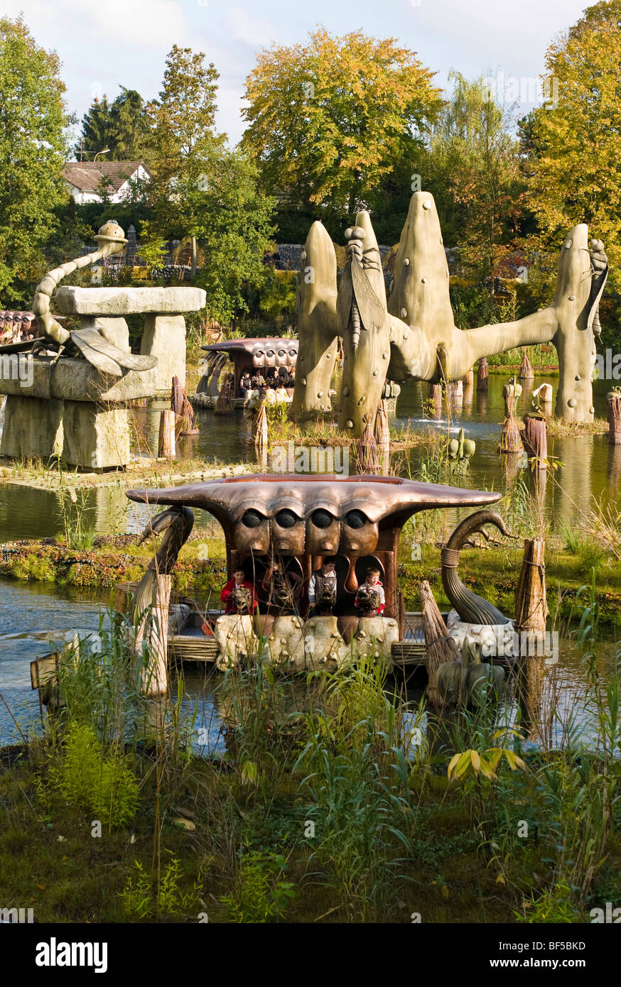 Le parc d'attractions Phantasialand, parc d'attraction, fantaisie, WAKOBATO Bruehl, Nordrhein-Westfalen, Germany, Europe Banque D'Images