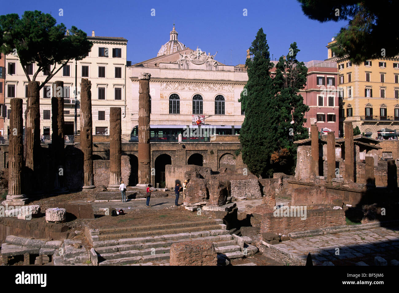 Italie, Rome, zone archéologique de Largo di Torre Argentina Banque D'Images