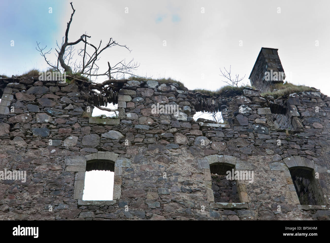 Bernera Barracks Banque D'Images