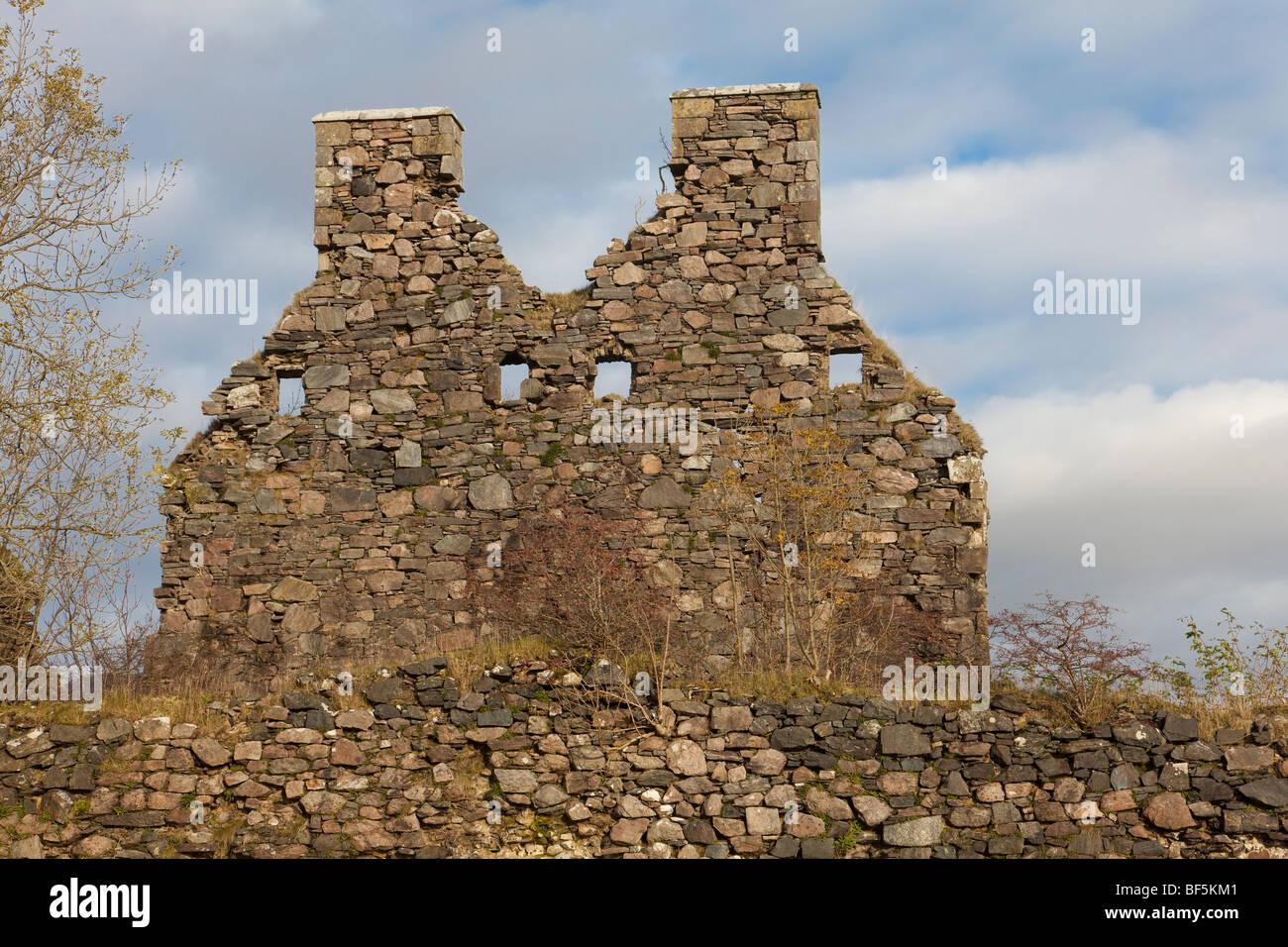 Bernera Barracks Banque D'Images